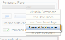 Casino Club.Com Permanenzen